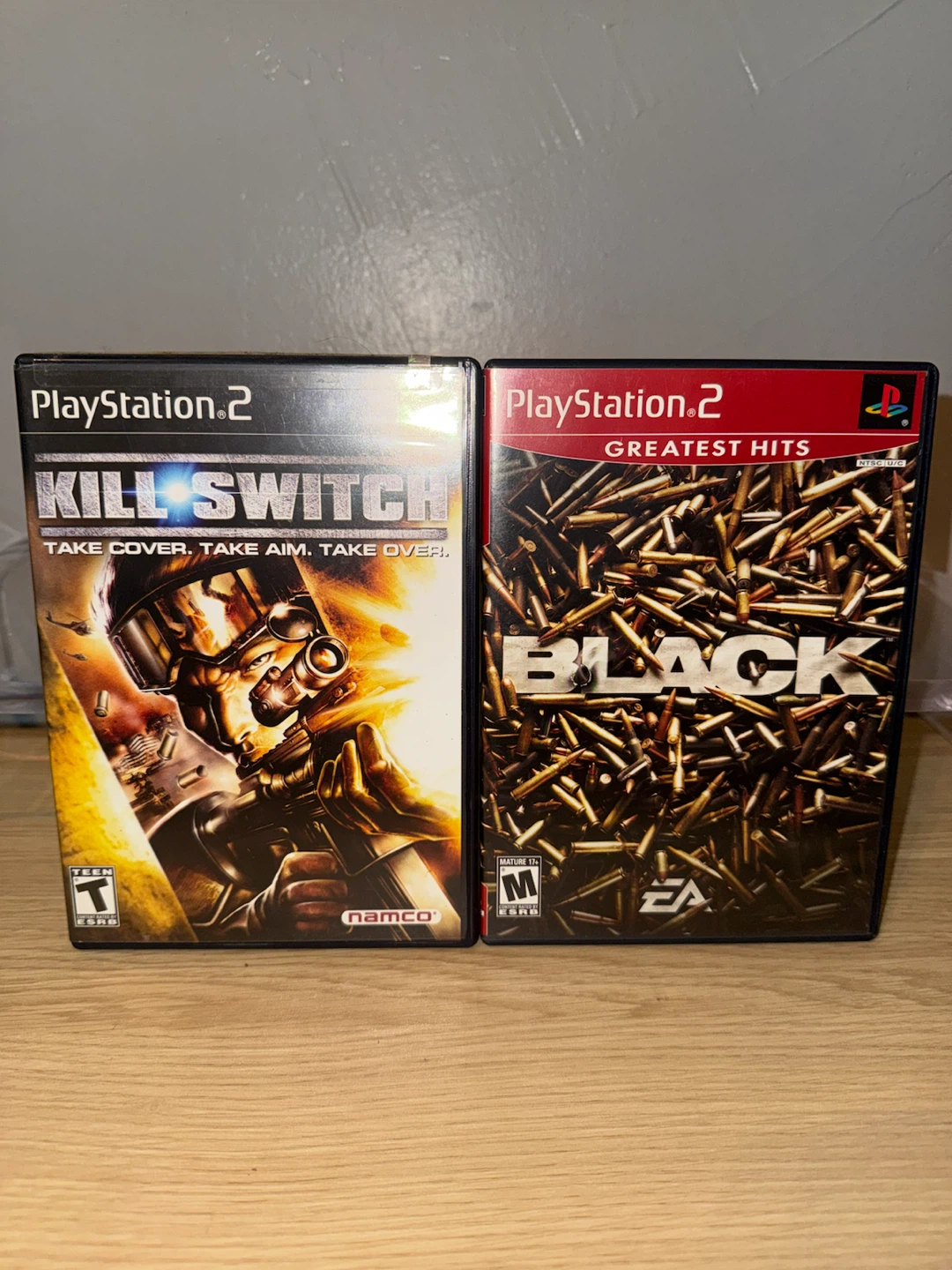 PlayStation 2 Kill Switch and Black Games