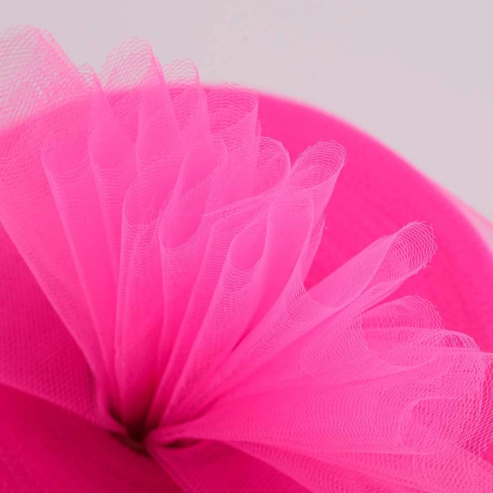 Hot Pink Tulle Fabric Spool (LOTS OF IT)