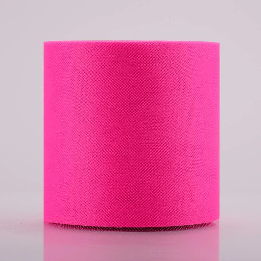 Hot Pink Tulle Fabric Spool (LOTS OF IT) - photo 3