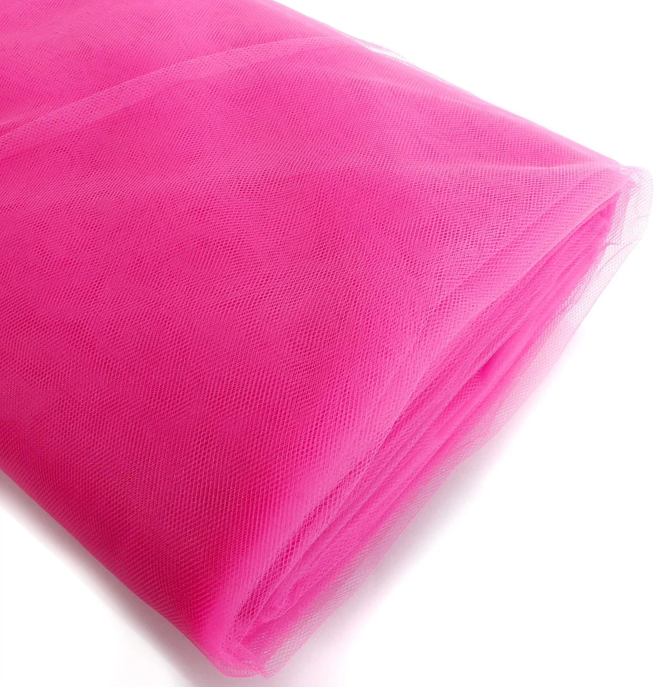 Hot Pink Tulle Fabric Spool (LOTS OF IT) - photo 4
