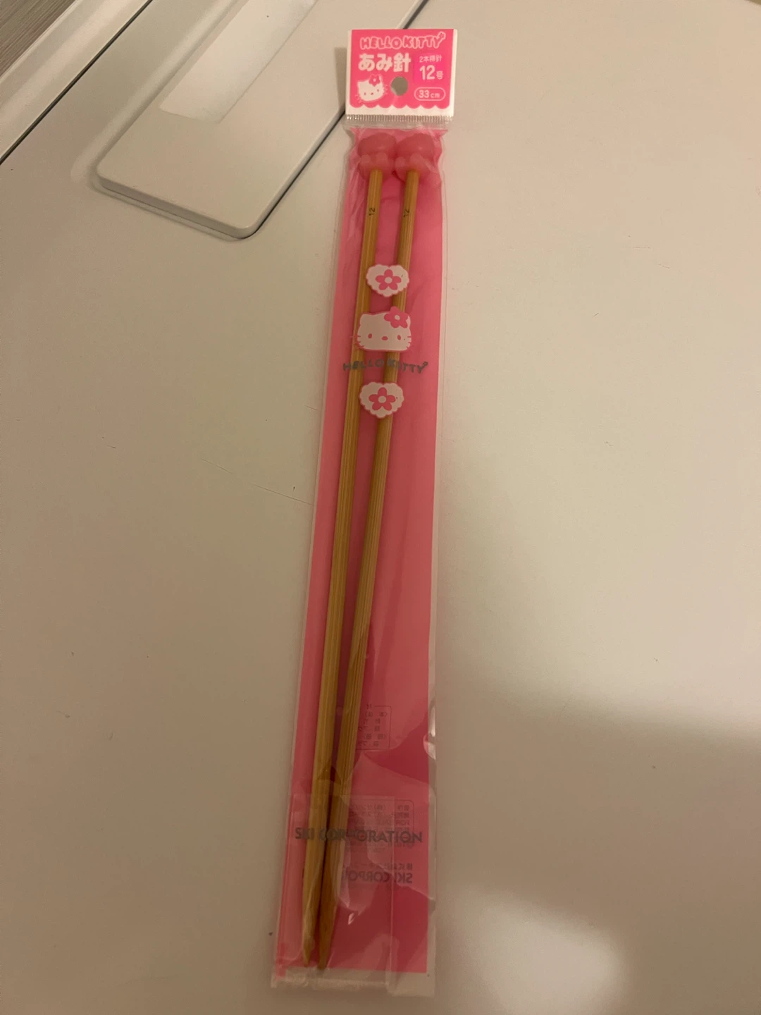 Hello Kitty Size 12 Knitting Needles