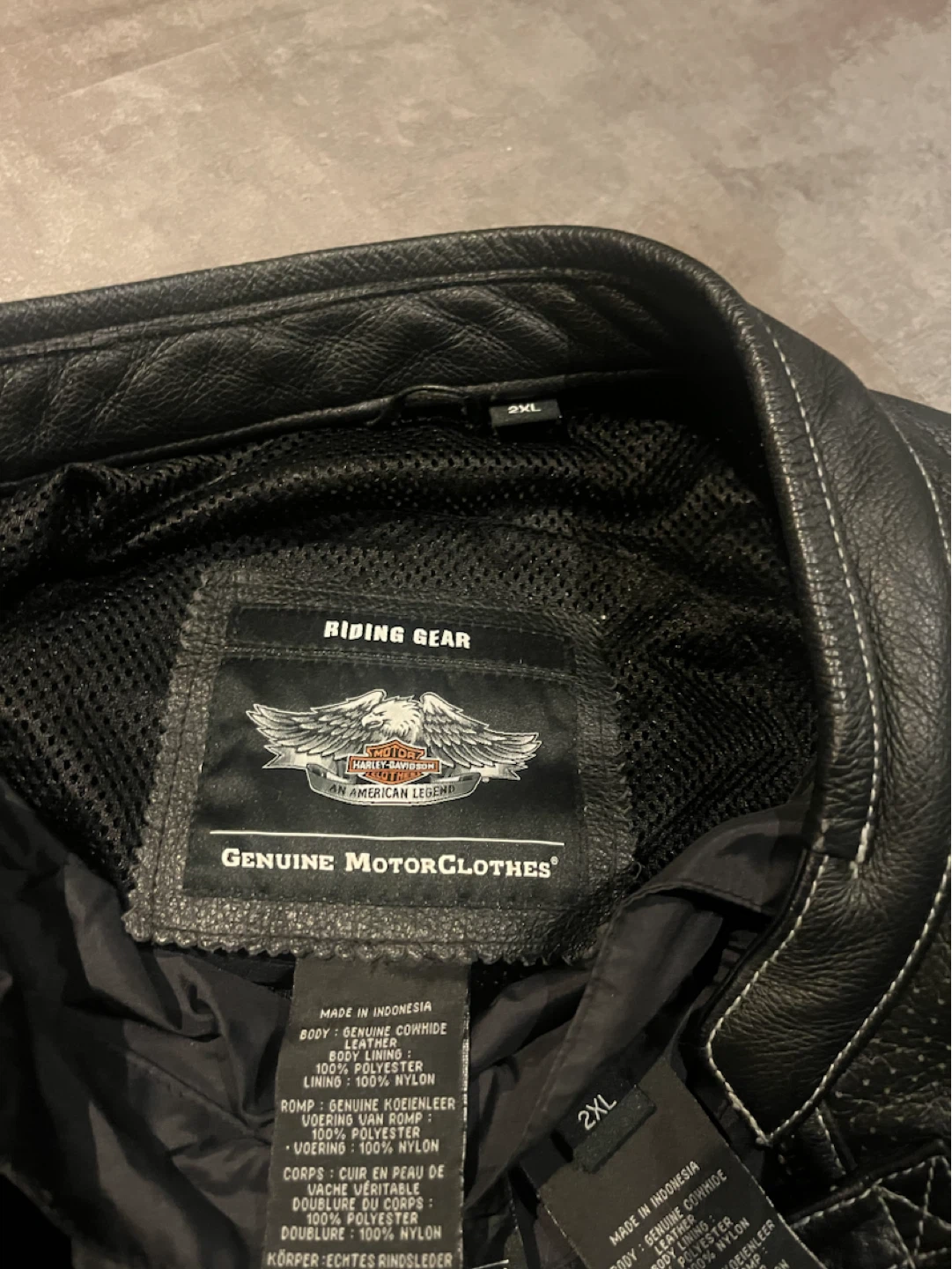 Harley-Davidson Genuine MotorClothes Leather Jacket - photo 2