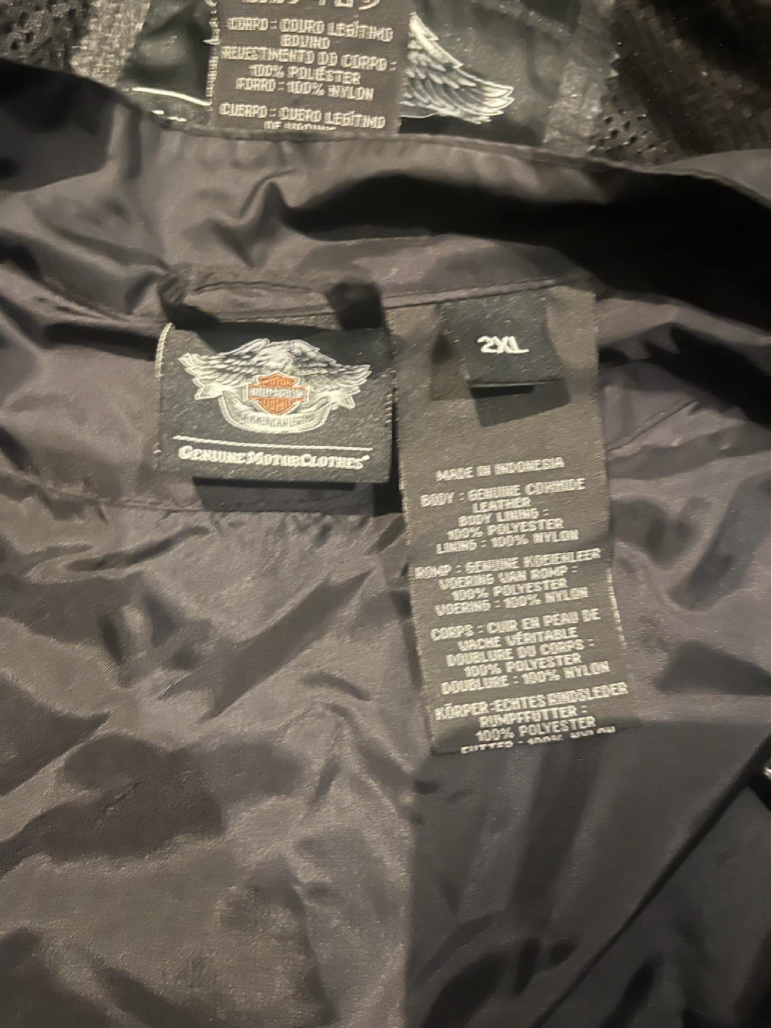 Harley-Davidson Genuine MotorClothes Leather Jacket - photo 3