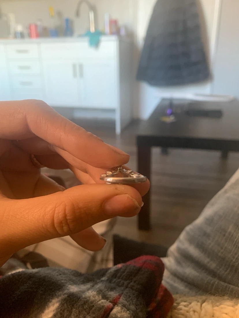 Marquise Cut Silver Tone Ring - photo 2