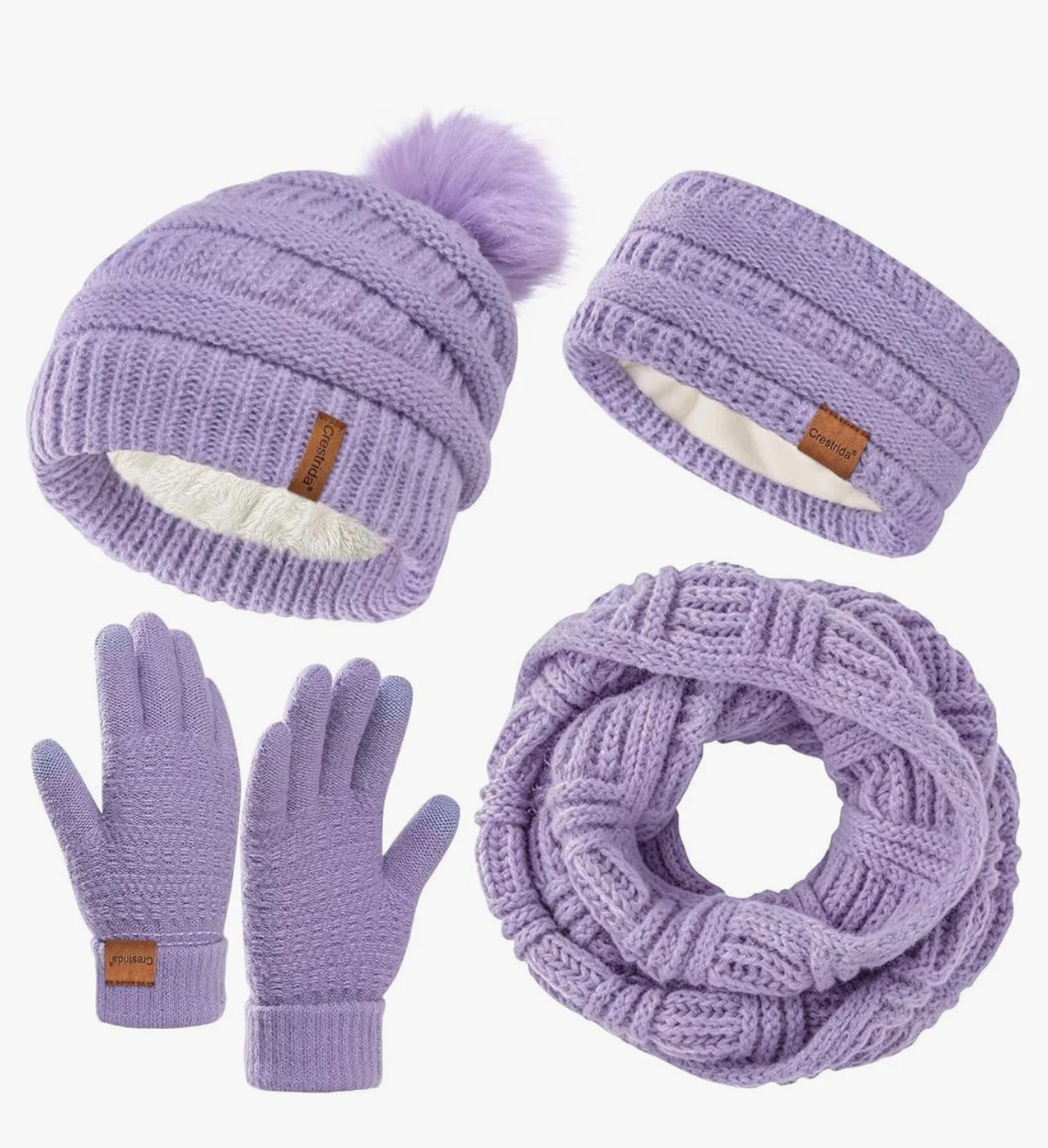 4 pcs Winter Knit Set