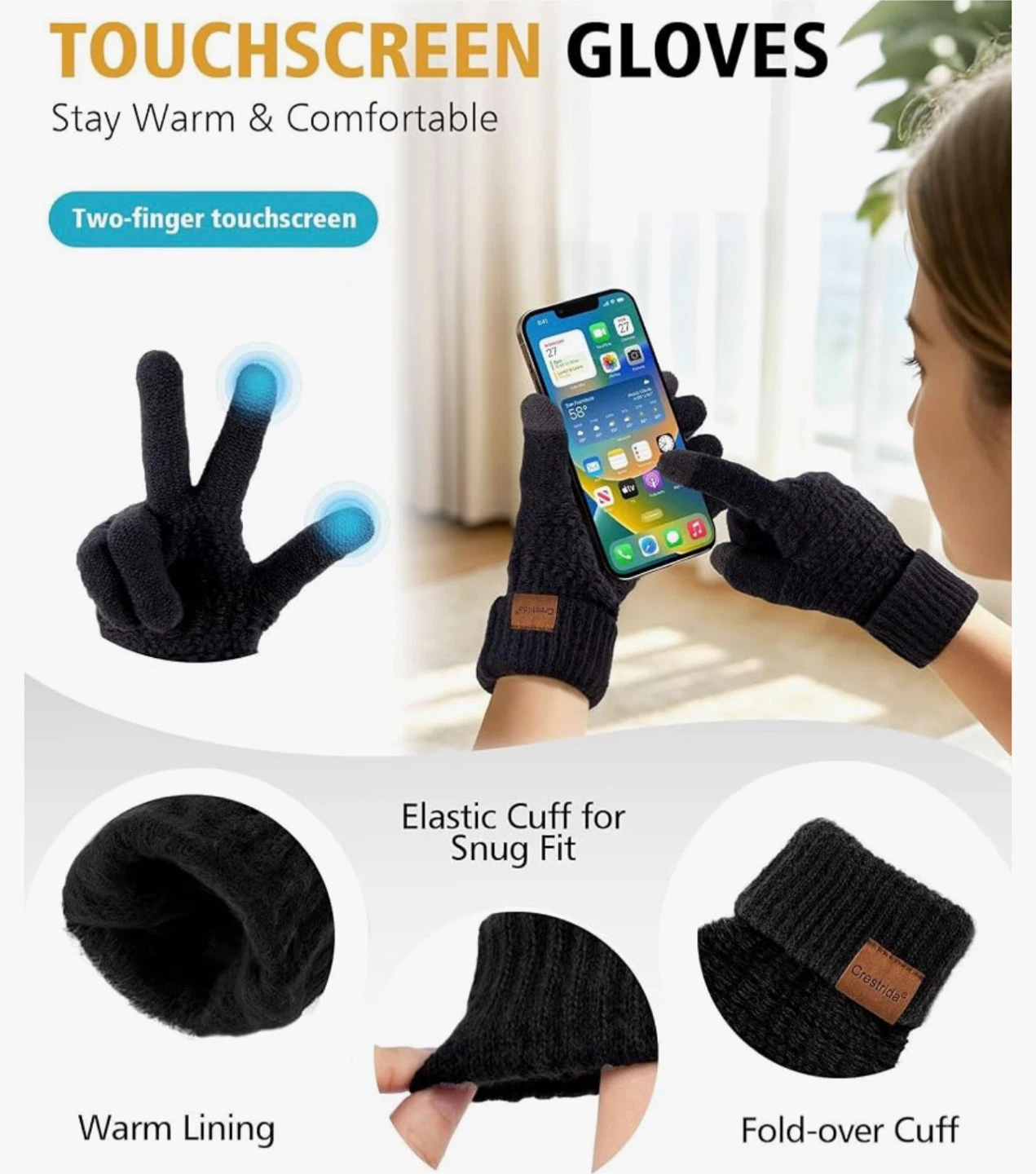 4 pcs Winter Knit Set - photo 4