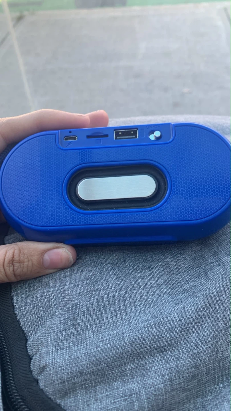 T&G Portable Bluetooth Speaker Blue - photo 2