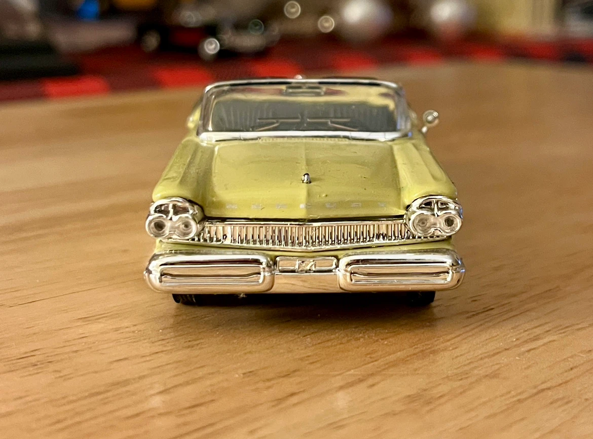 Vintage Mercury Turnpike Diecast Convertible Model