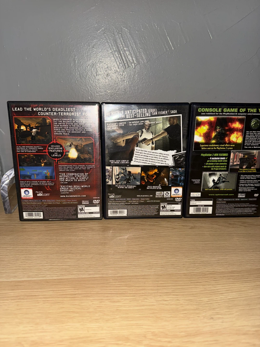 3 Tom Clancy PS2 Games Bundle - photo 4