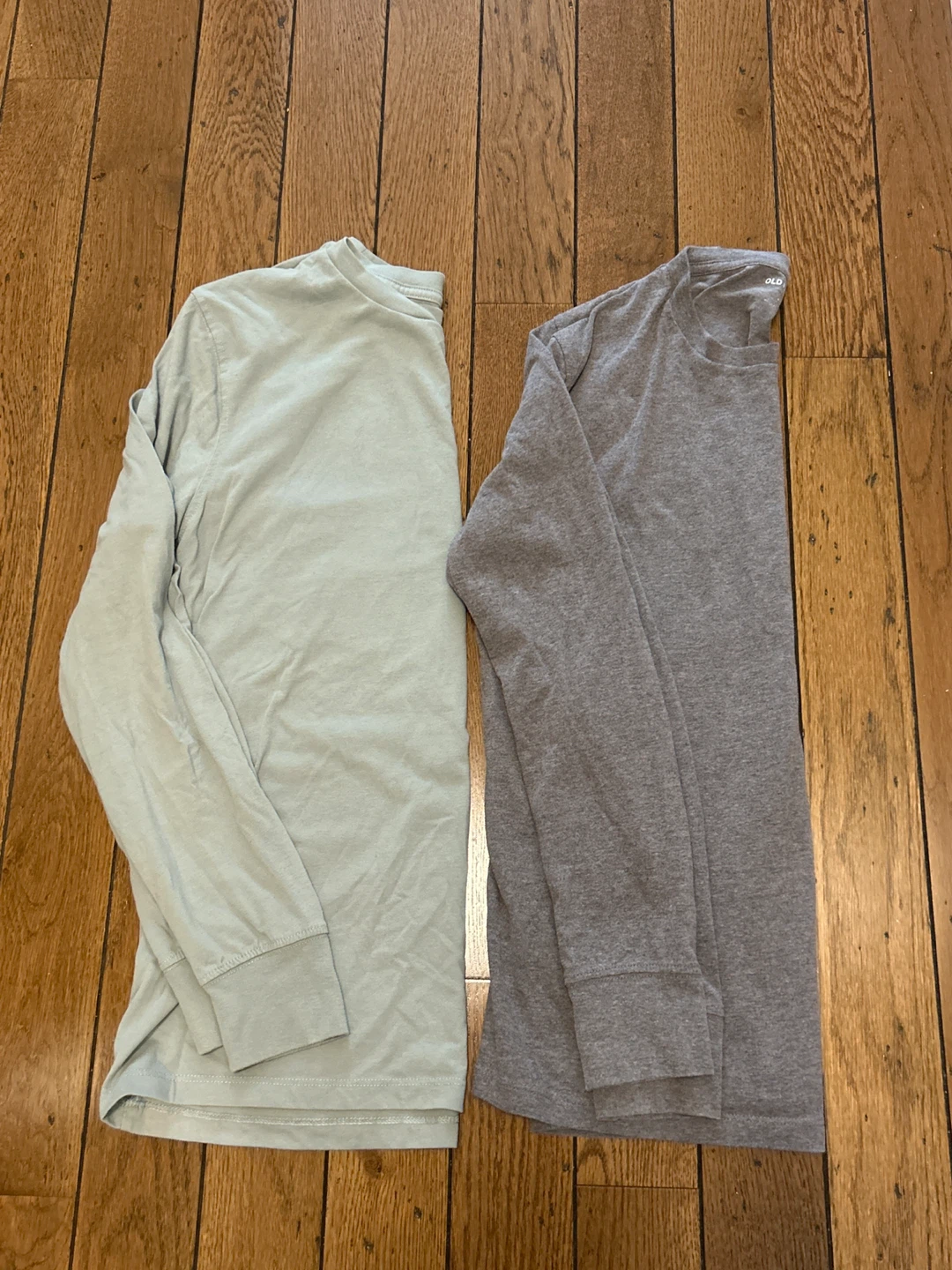 Two Old Navy Long Sleeve Shirts