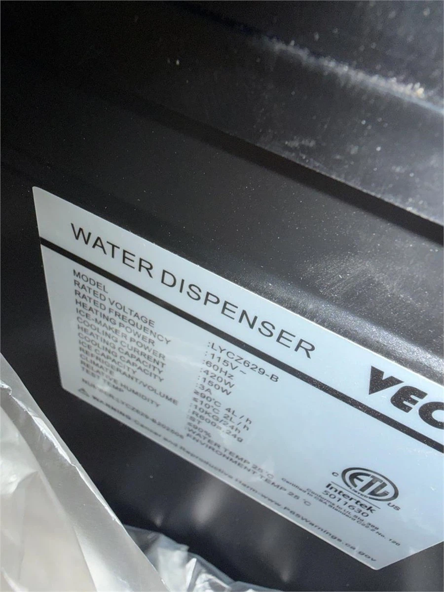 VECYS Bottom Loading Water Dispenser with Ice Maker - photo 5