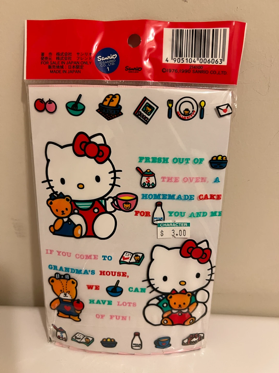 Vintage Hello Kitty Disposable Wooden Chopsticks - photo 2
