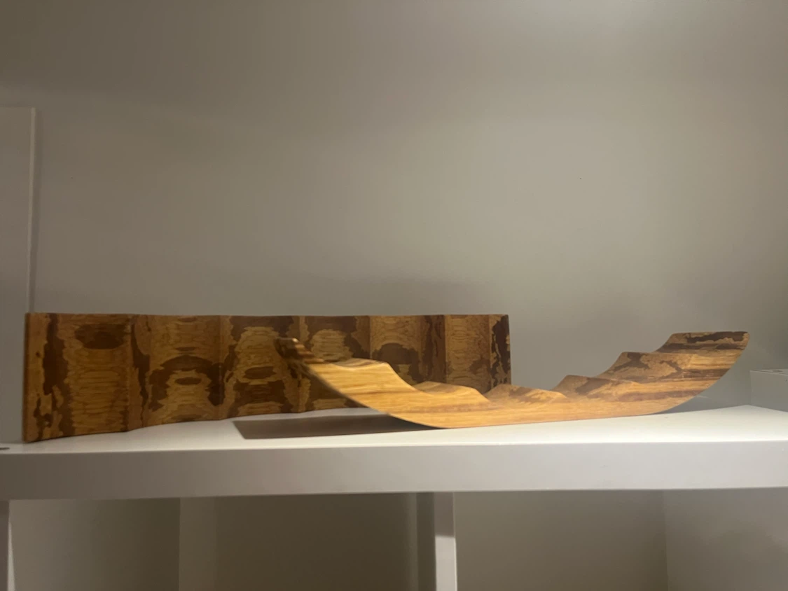 2 Wooden Wine Bottle Racks - photo 3