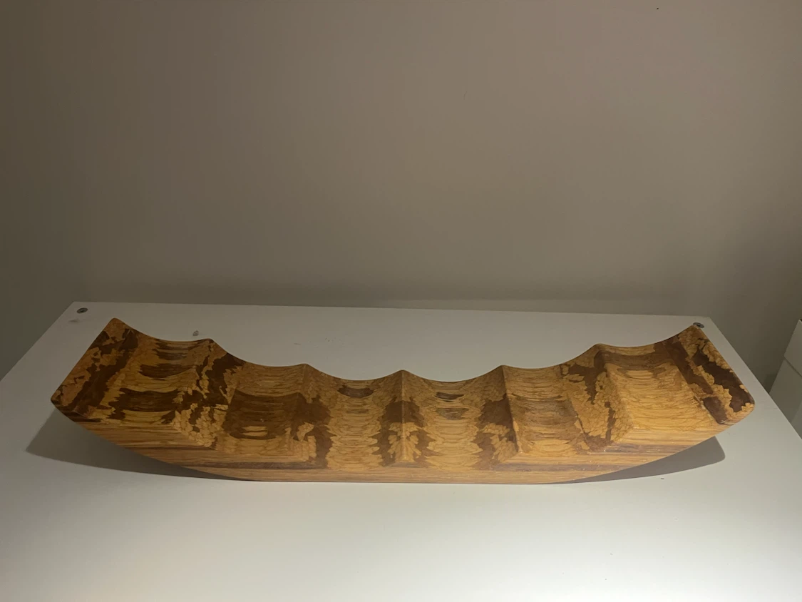 2 Wooden Wine Bottle Racks - photo 4