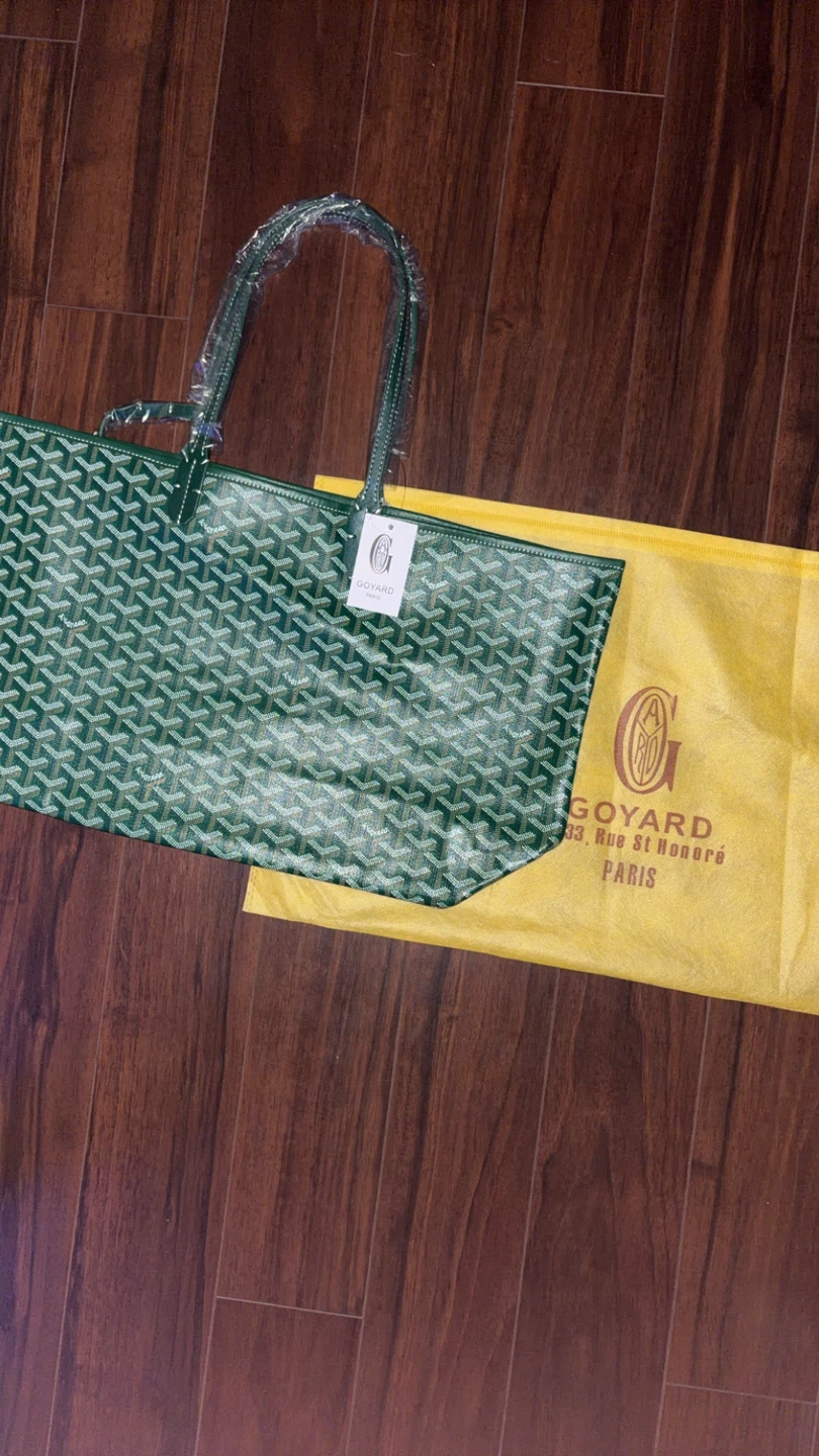 Goyard Saint Louis Tote Green
