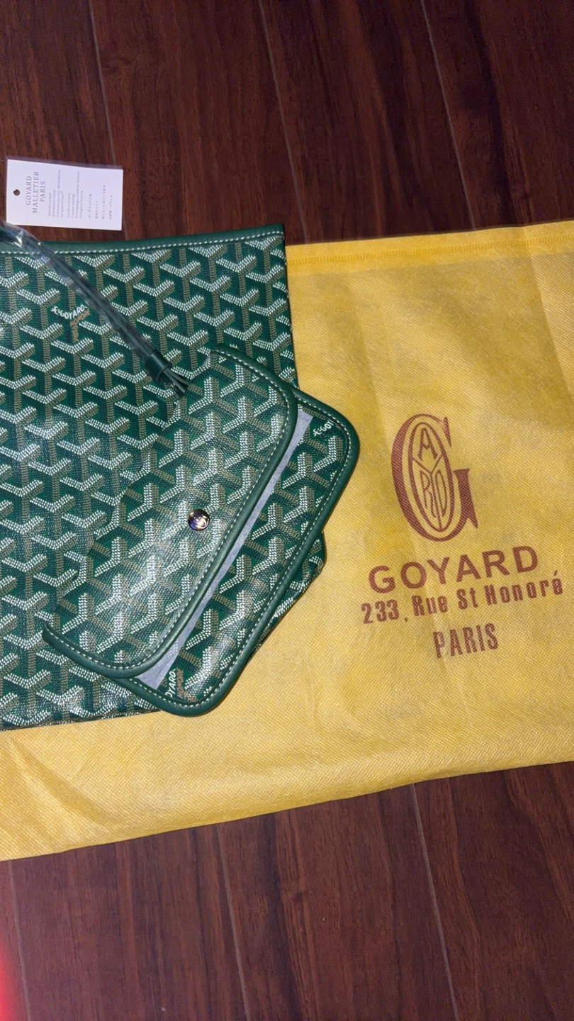 Goyard Saint Louis Tote Green - photo 2