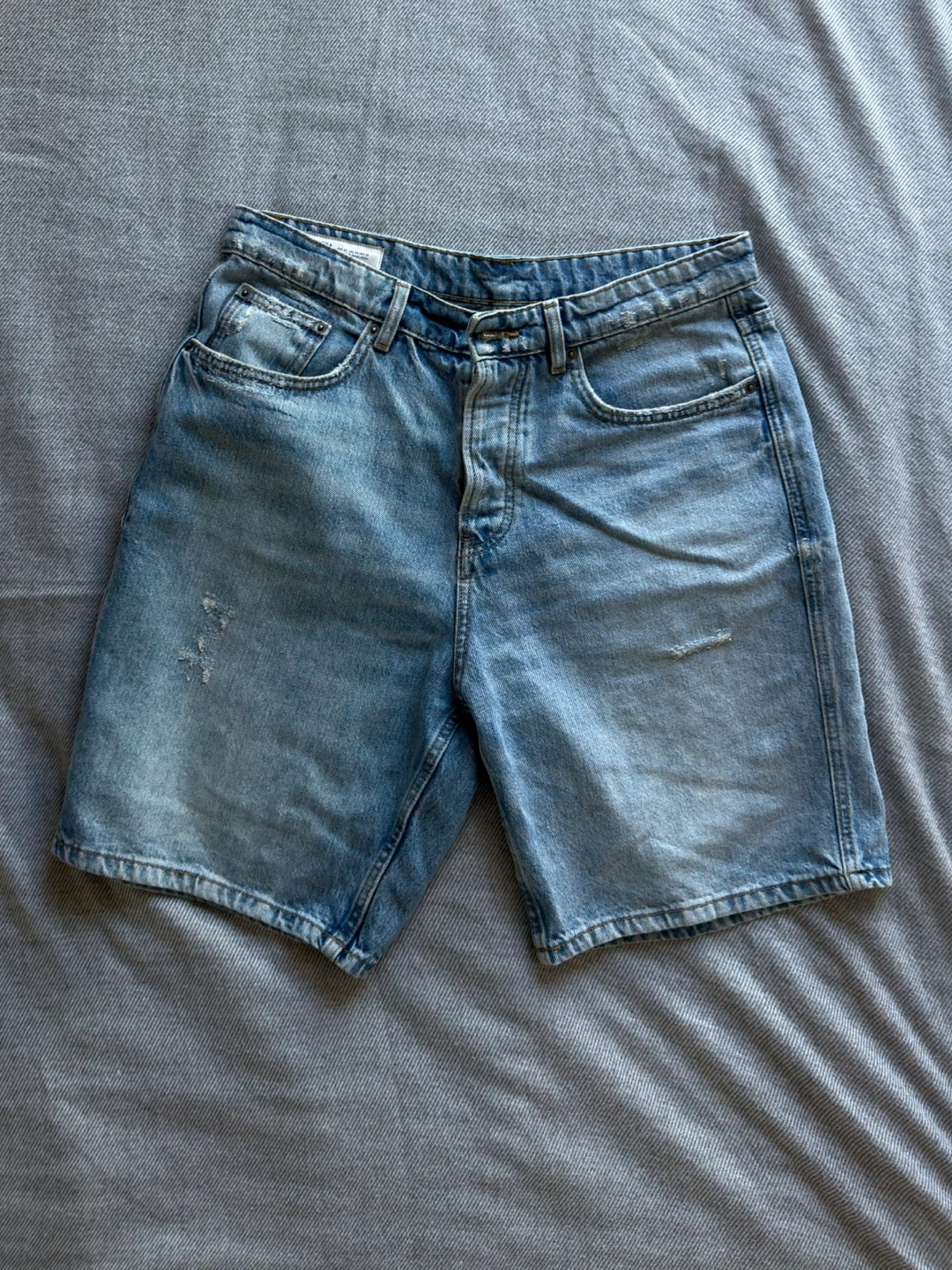 Zara men’s denim shorts pair of 2 - photo 3