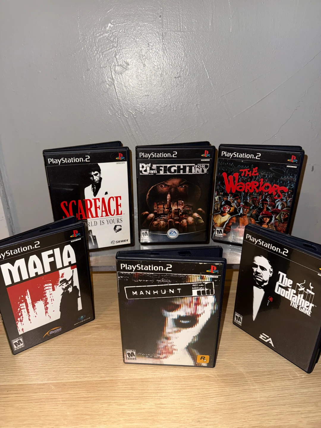 Lot of 6 PlayStation 2 Games