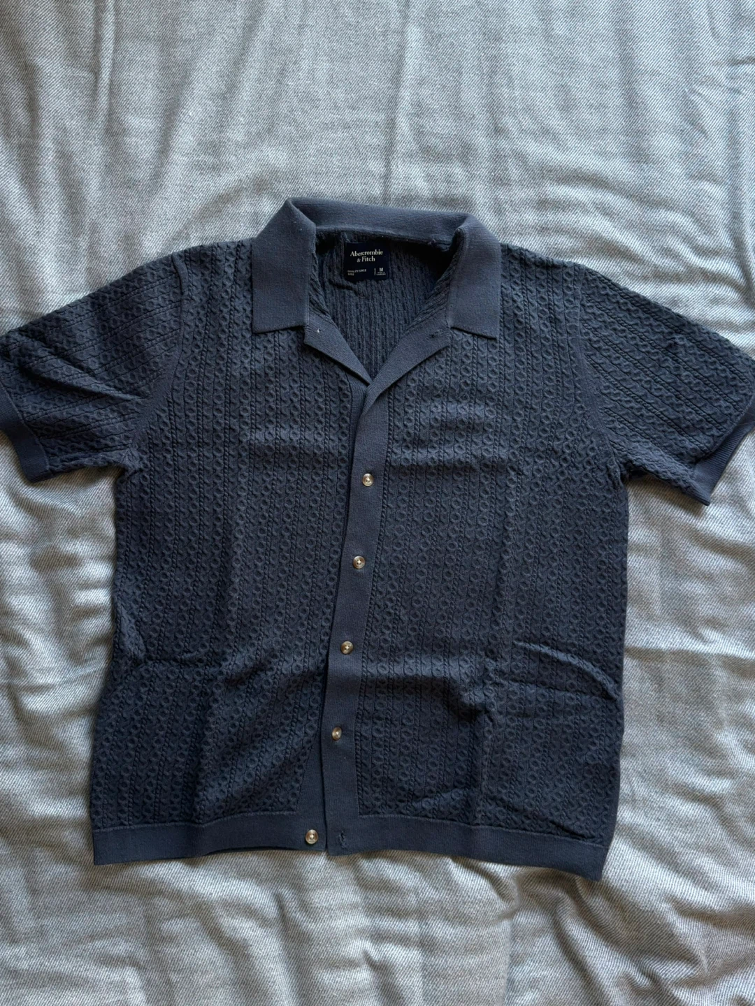 Abercrombie men’s knit polo shirts - set of 3 - photo 2