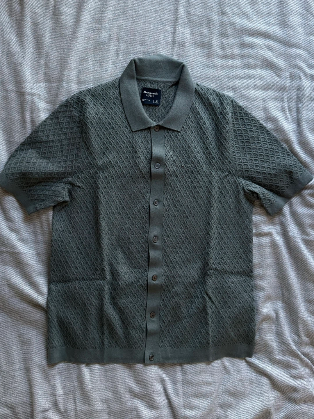Abercrombie men’s knit polo shirts - set of 3 - photo 3