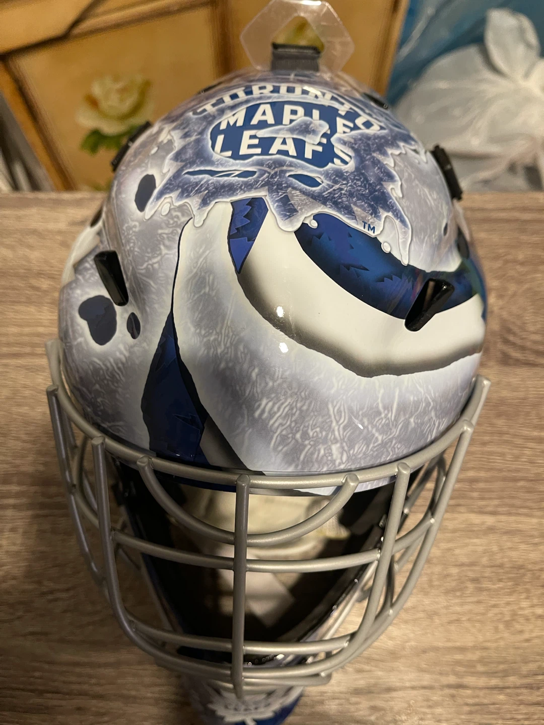 Franklin NHL Toronto Maple Leafs Goalie Mask - photo 2