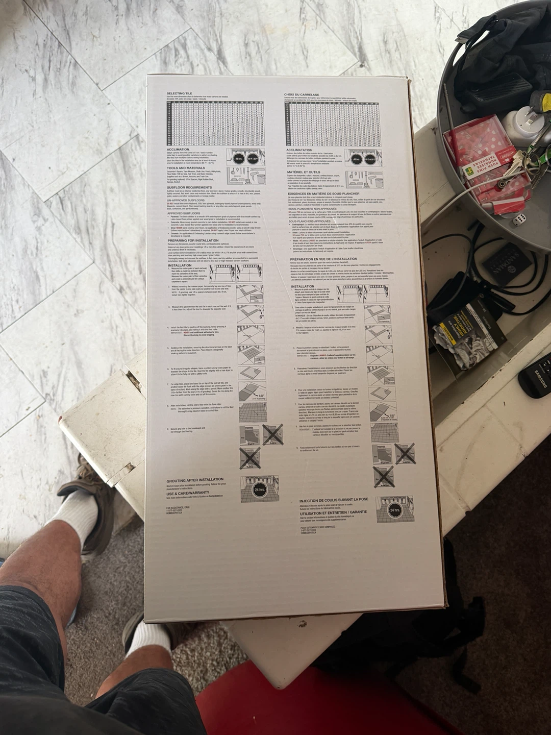 TrafficMaster Peel and Stick Vinyl Tiles - photo 3