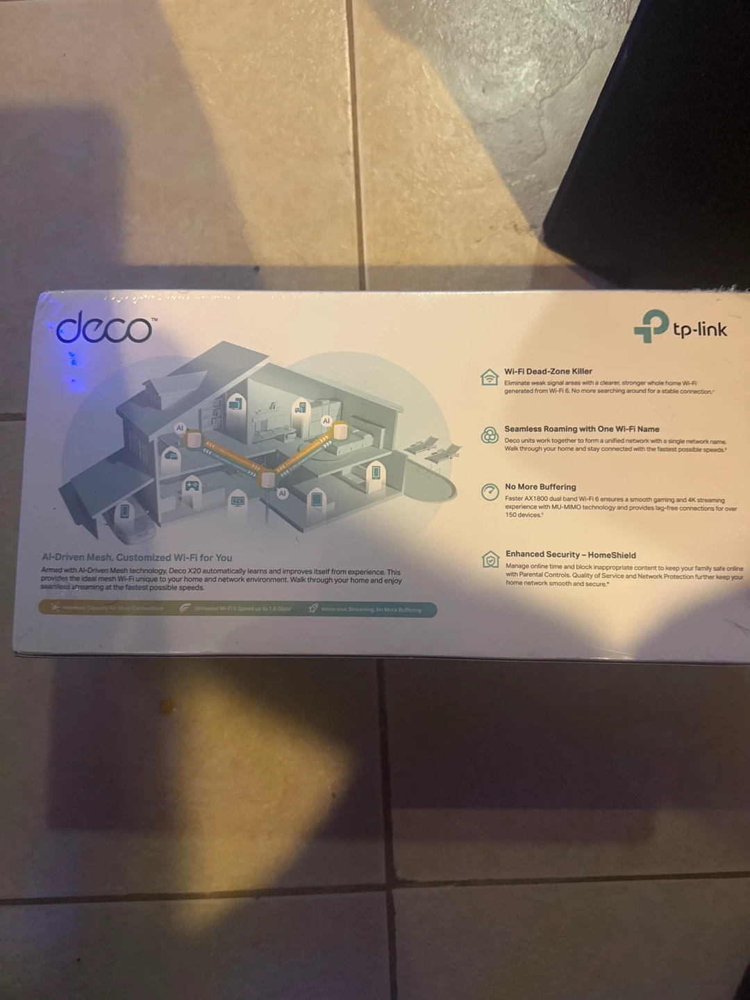 TP-Link Deco X20 AX1800 Whole Home Mesh Wi-Fi 6 System - photo 2