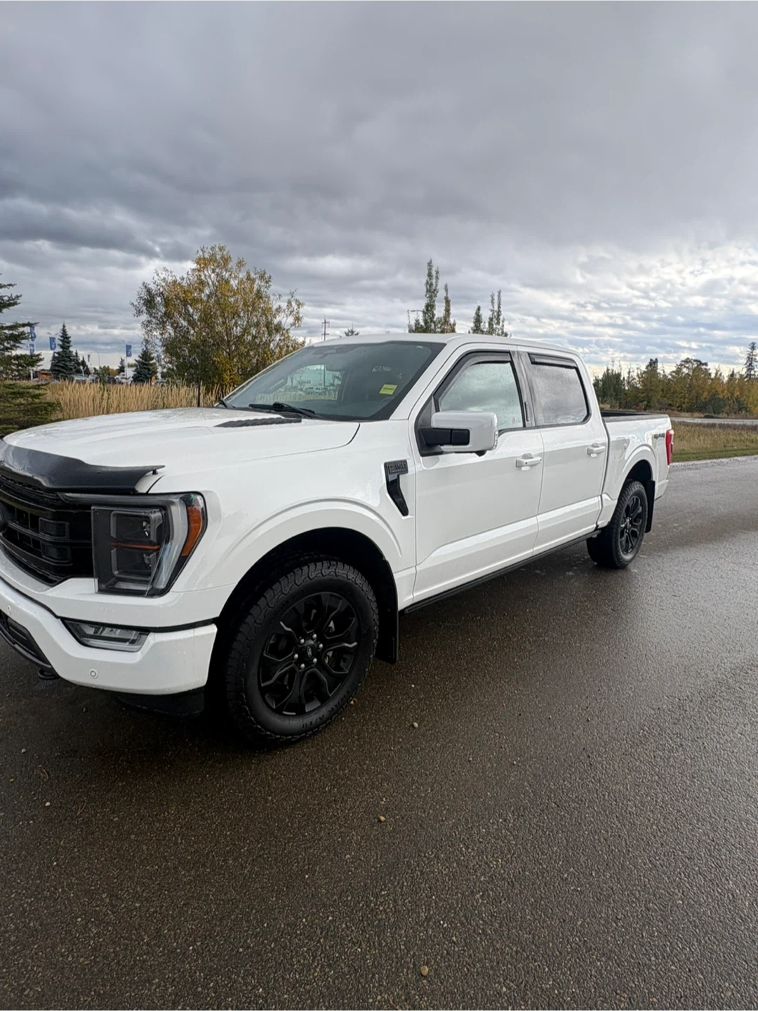 White Ford F-150 4x4