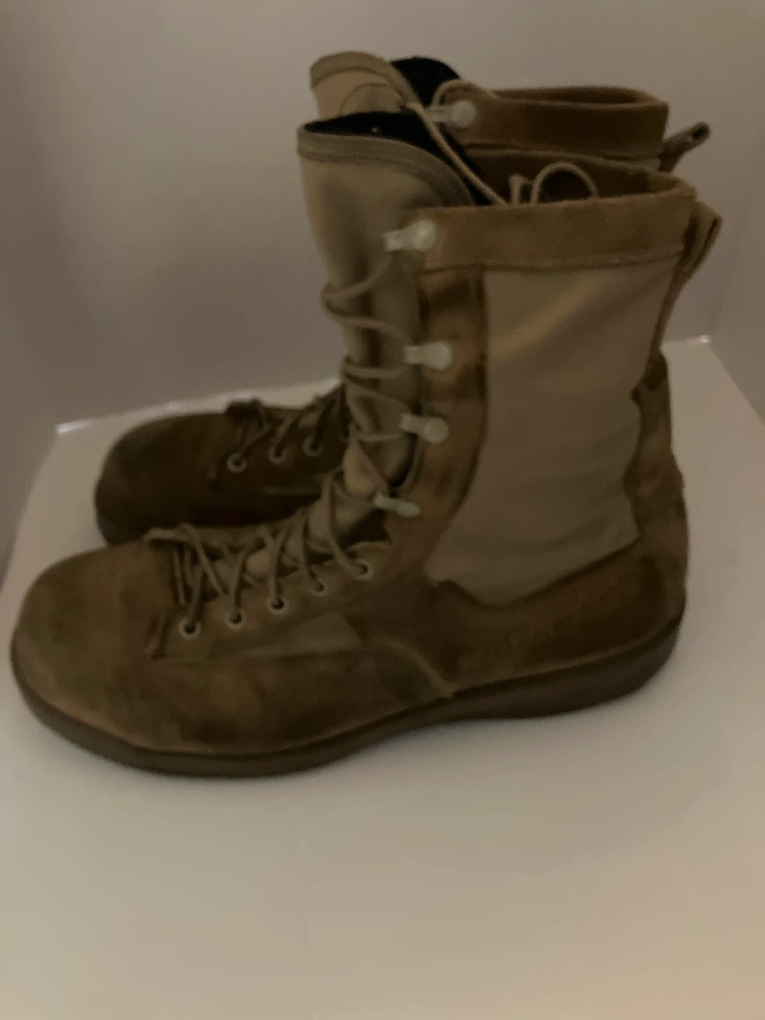 Tan Military Tactical Boots - photo 2