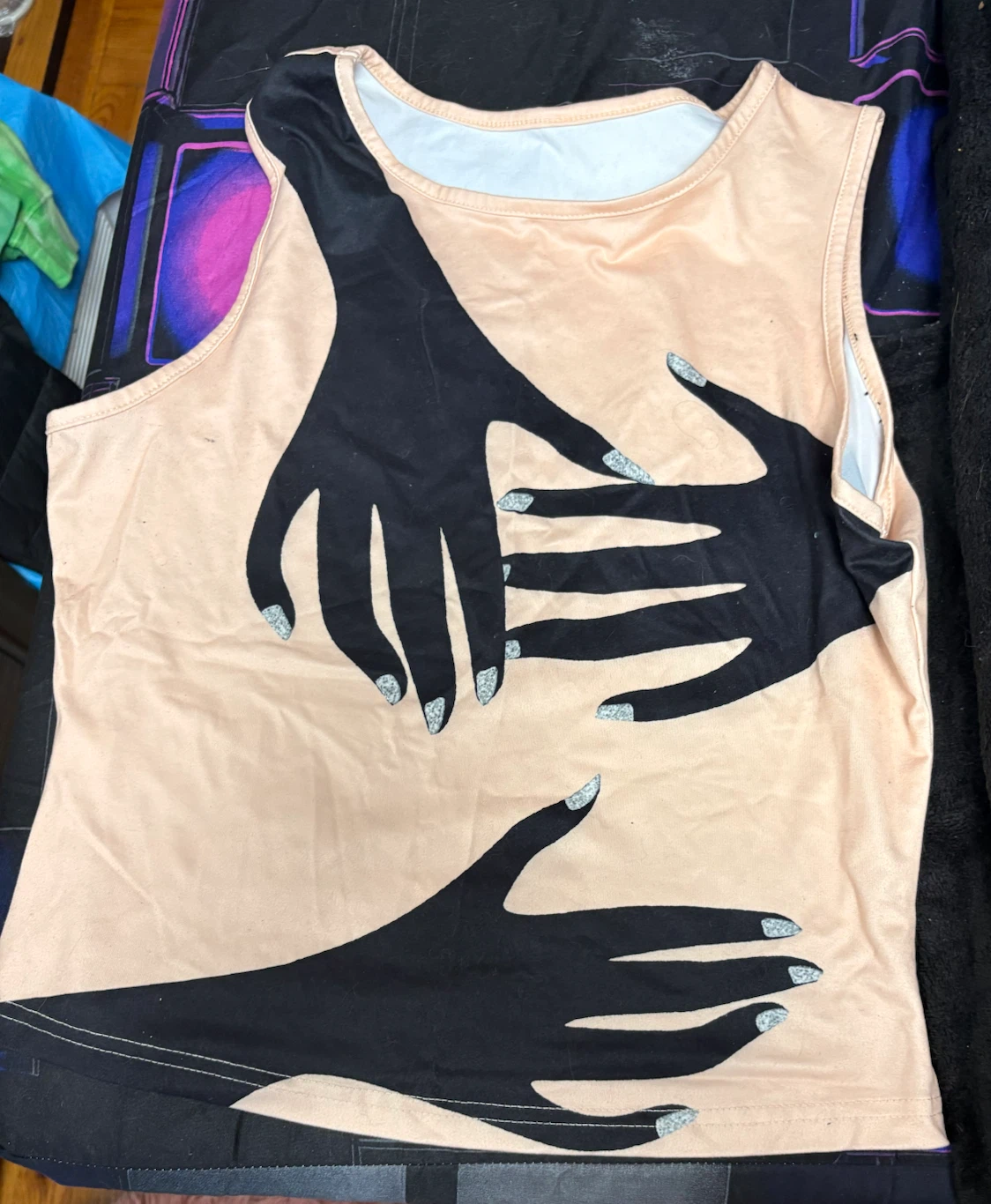 Graphic Print Sleeveless Tank Top - photo 2