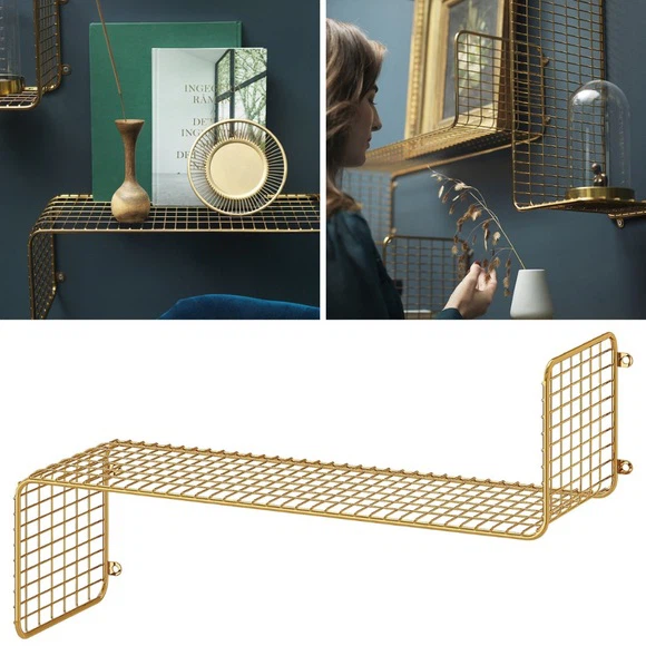 IKEA SVENSHULT Wall Shelf Gold - photo 4