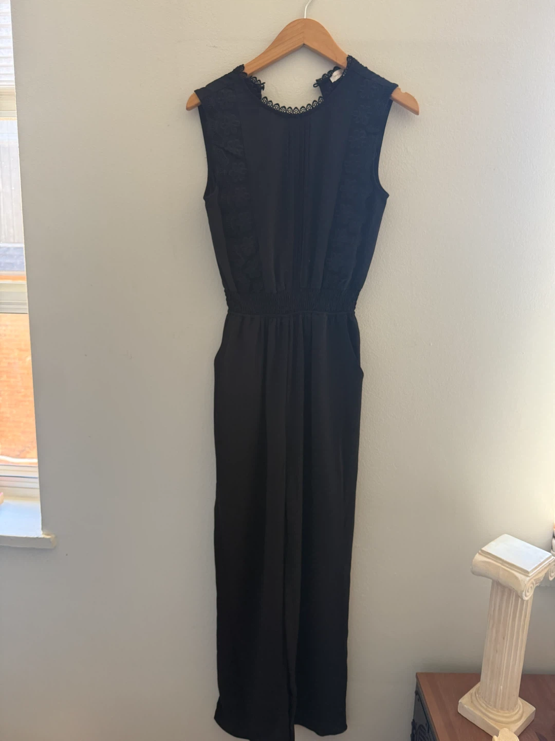 Monteau Los Angeles Black Jumpsuit Size XS