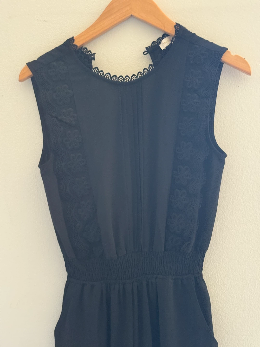 Monteau Los Angeles Black Jumpsuit Size XS - photo 2