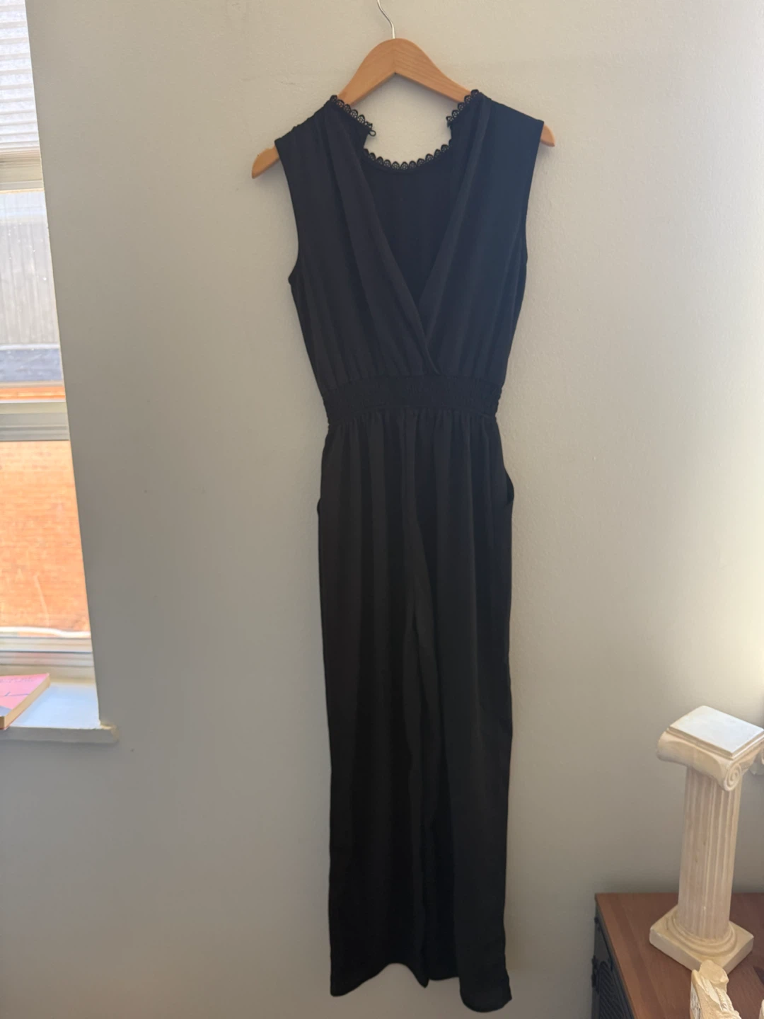 Monteau Los Angeles Black Jumpsuit Size XS - photo 3