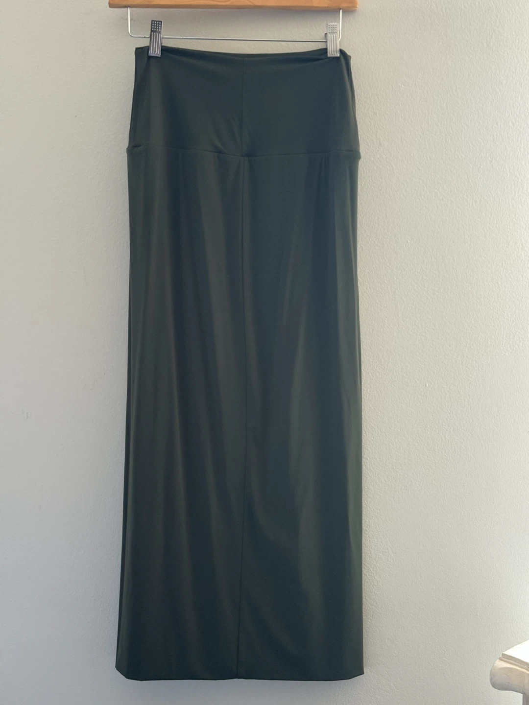 Epoque Evolution Olive Maxi Skirt - photo 2