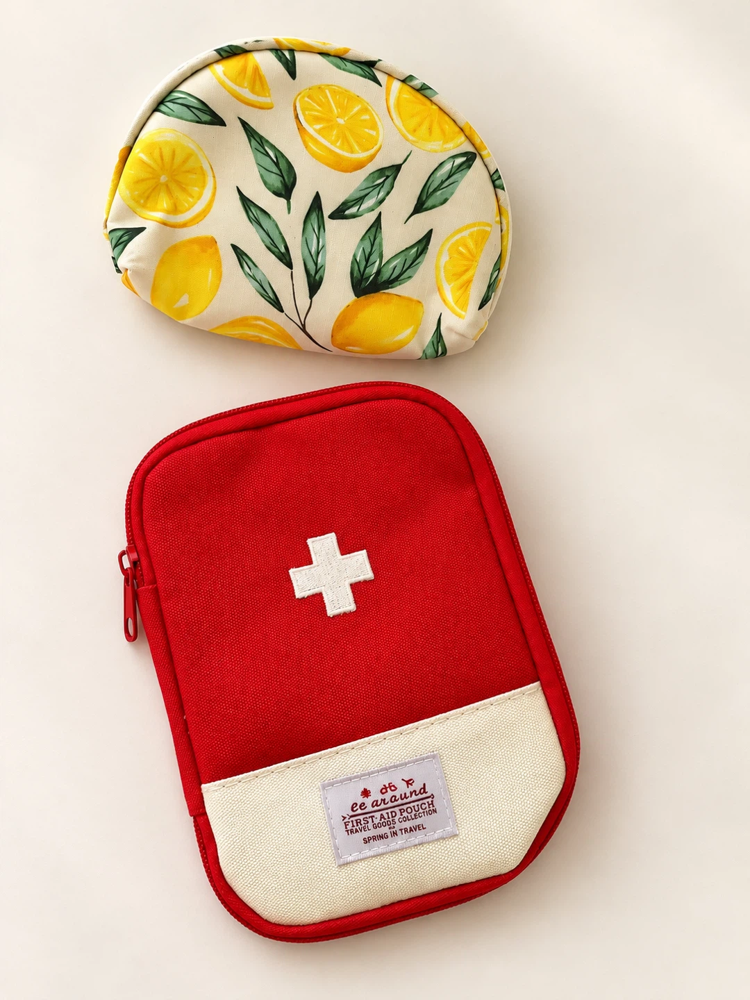 ee around First-Aid Pouch and Lemon Pattern Pouch