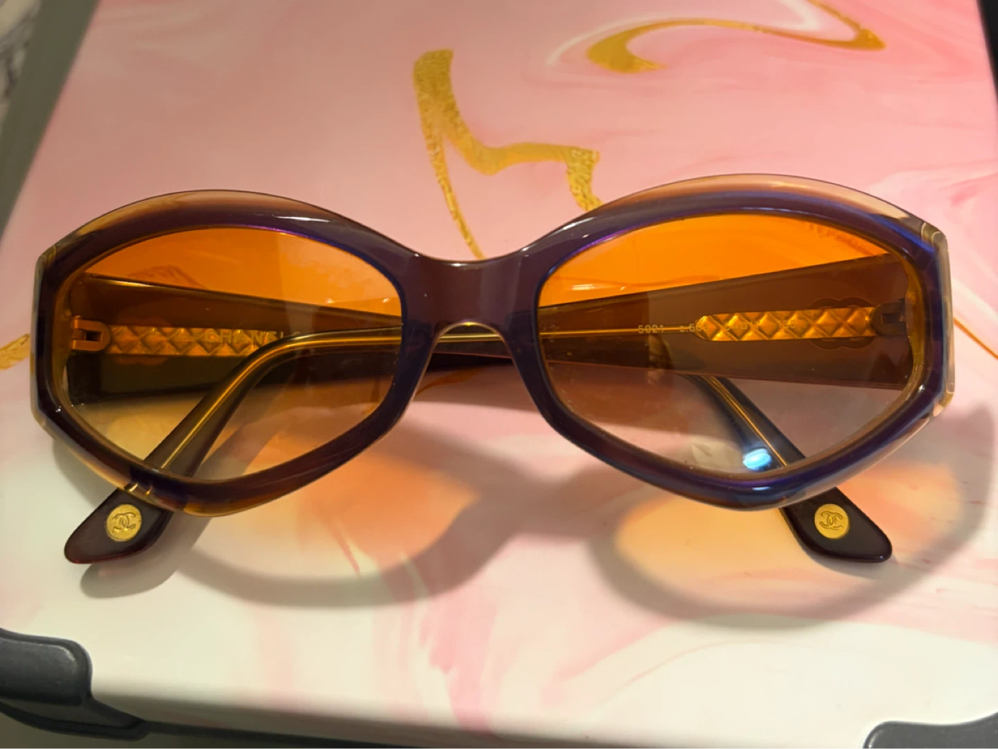 Authentic Chanel 5021 Sunglasses