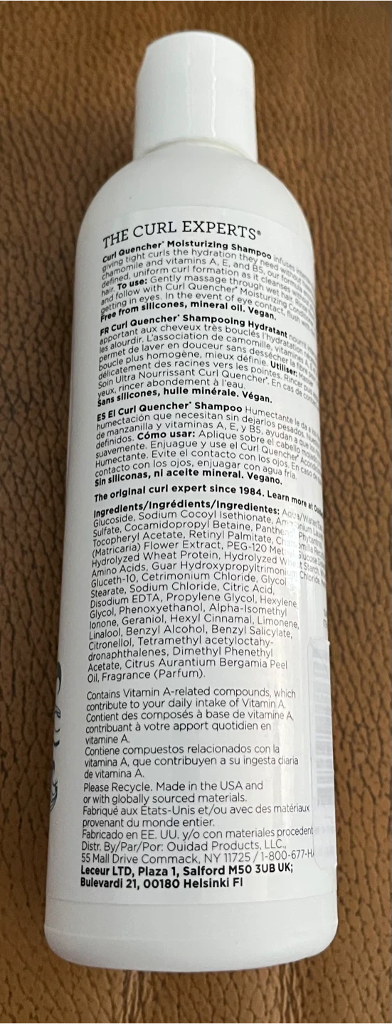 Ouidad Curl Quencher Moisturizing Shampoo 250ml - photo 2