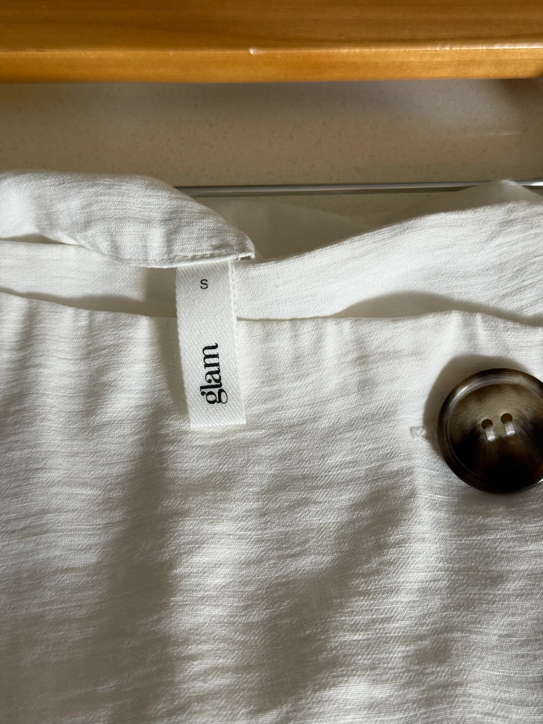 Glam White Skirt Size S - photo 3