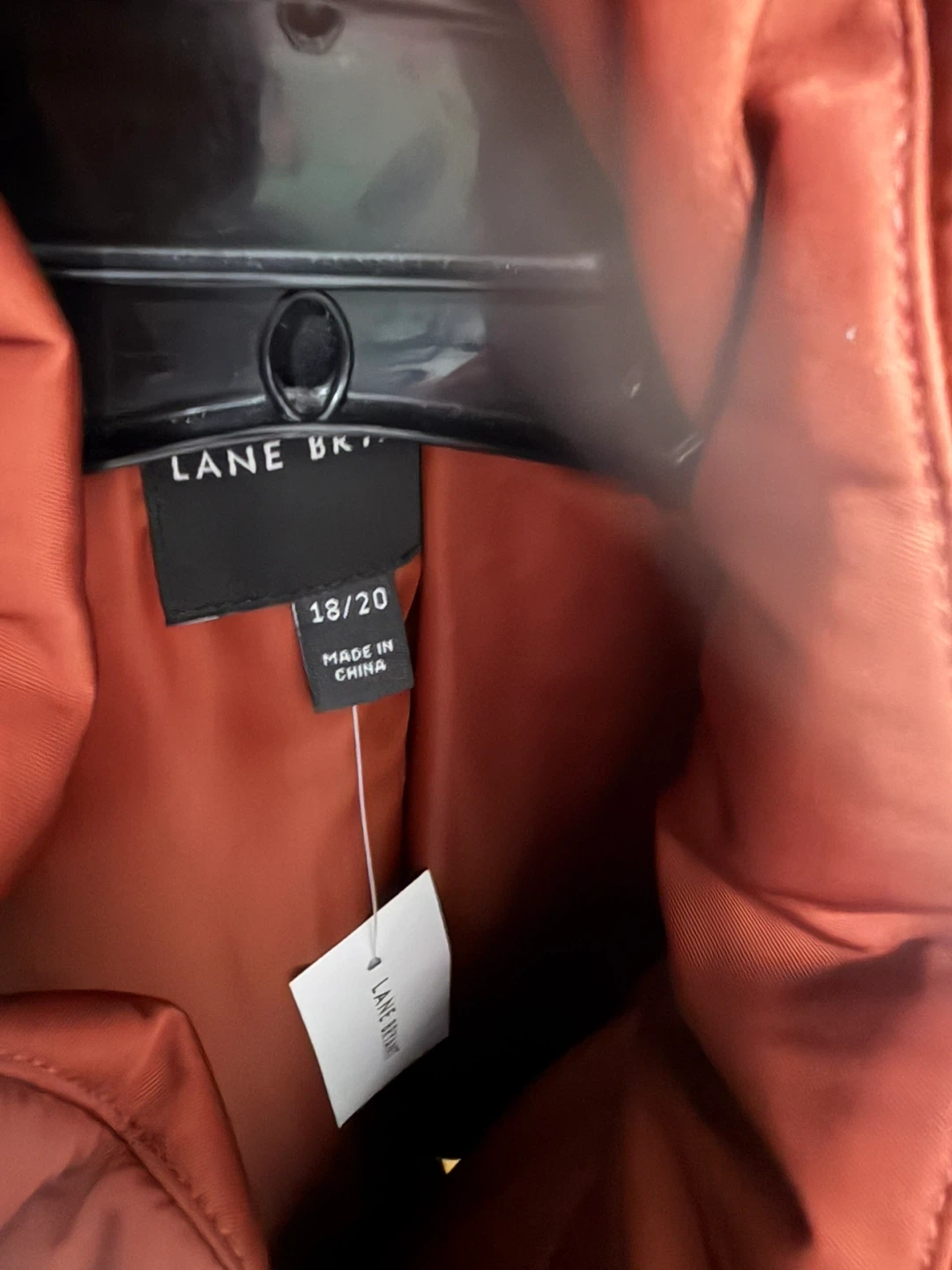 Lane Bryant Rust Winter Parka Size 18/20