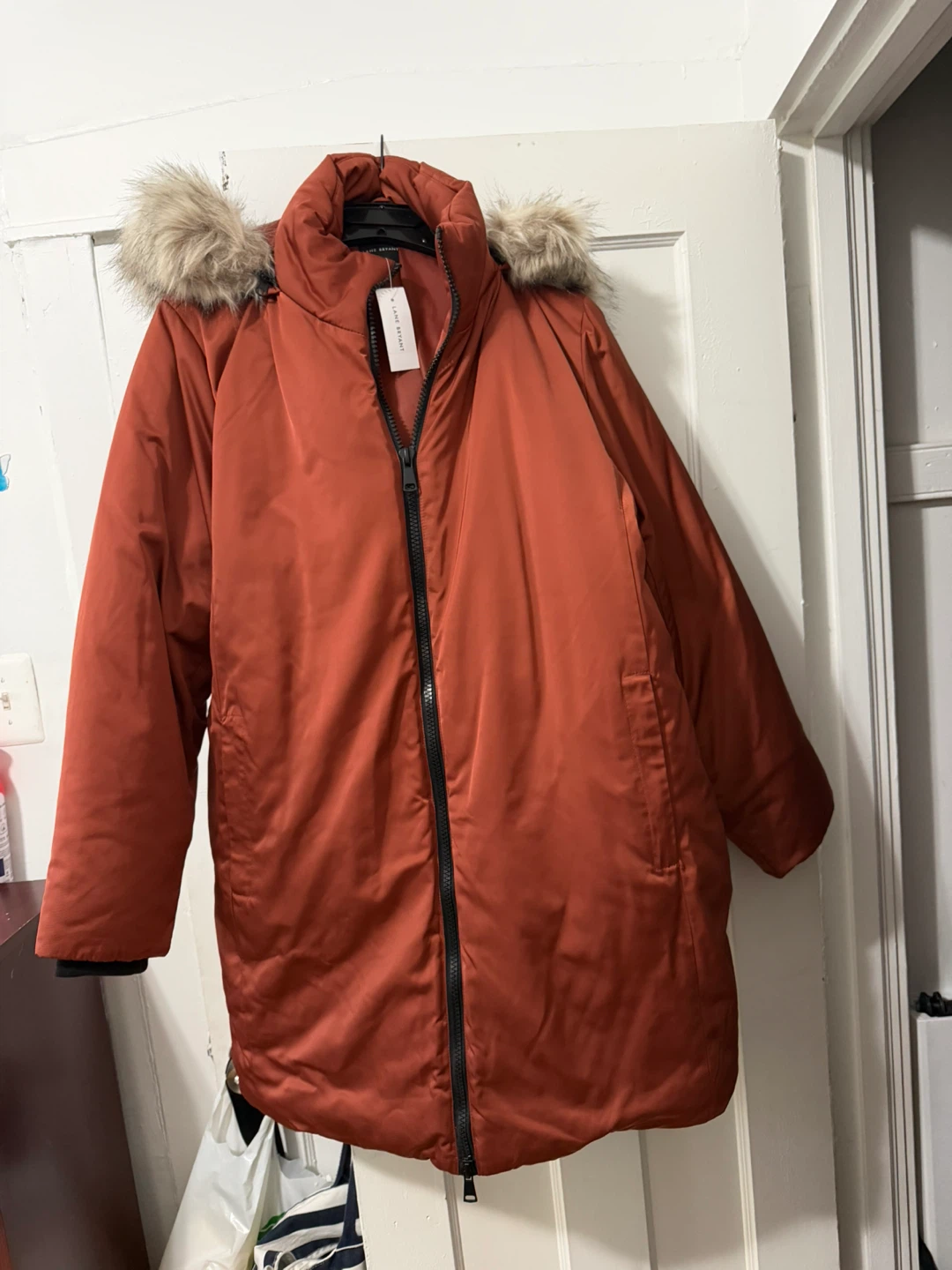 Lane Bryant Rust Winter Parka Size 18/20 - photo 2