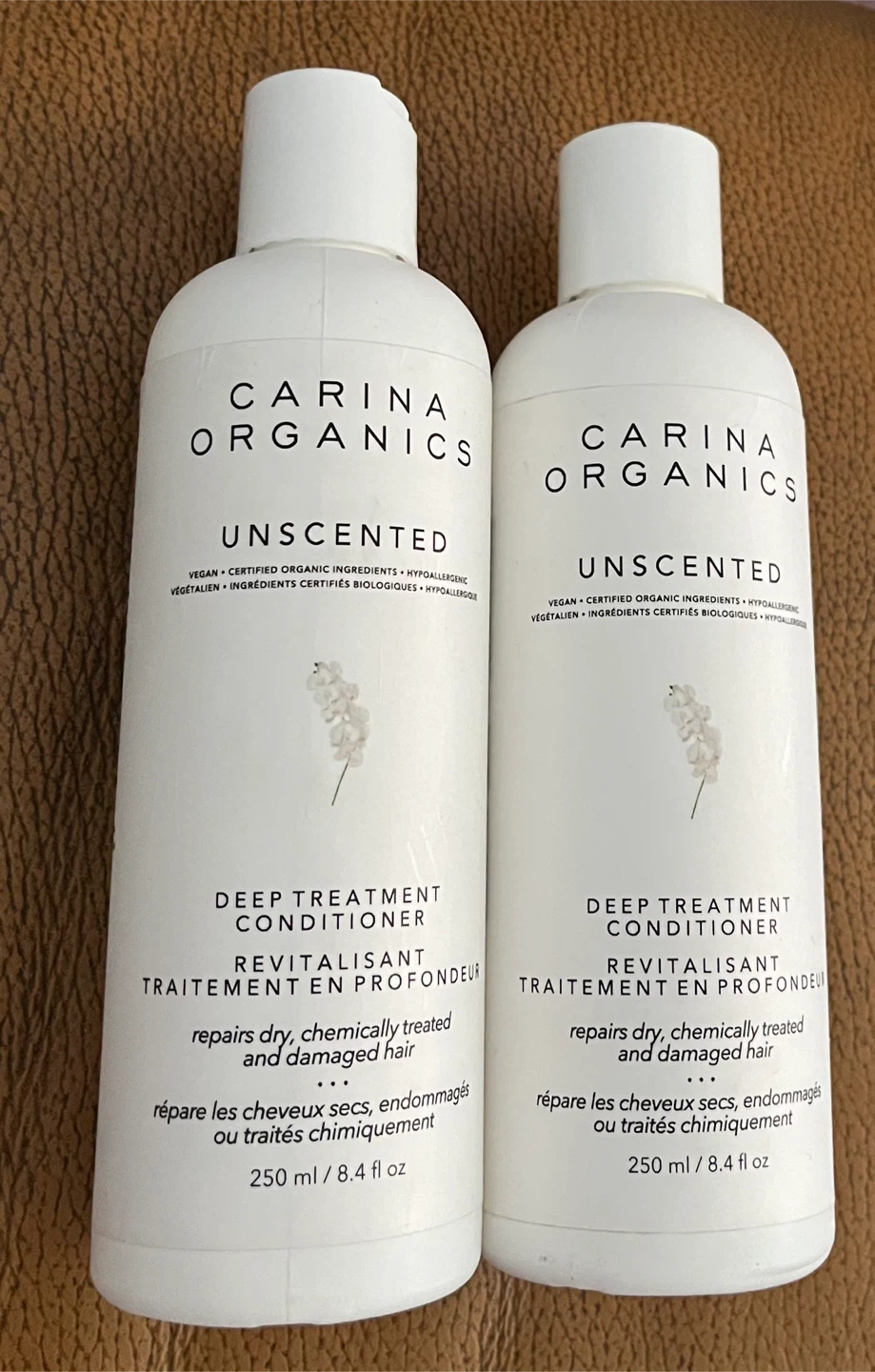 Carina Organics Unscented Deep Treatment Conditioners