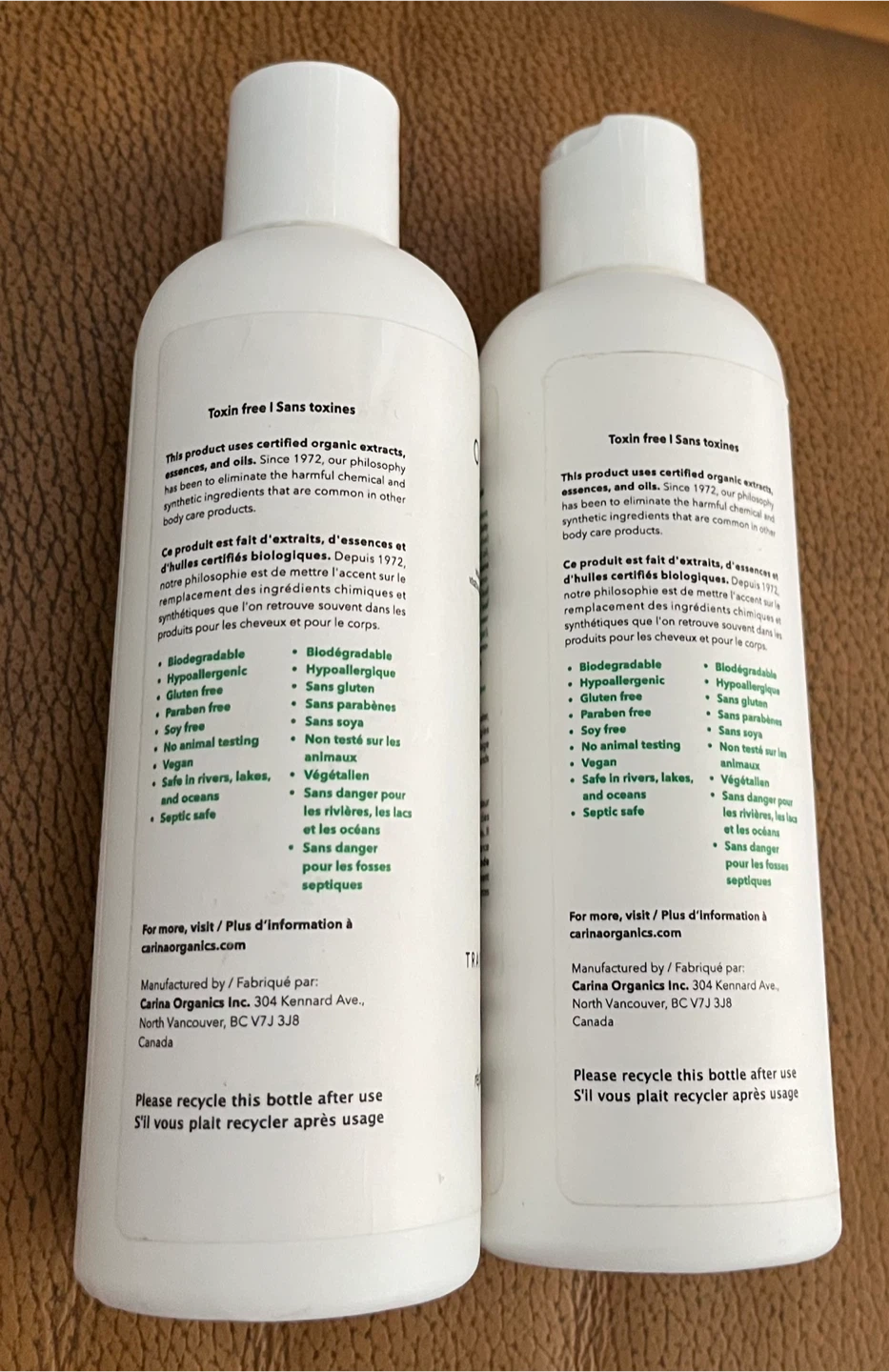 Carina Organics Unscented Deep Treatment Conditioners - photo 2