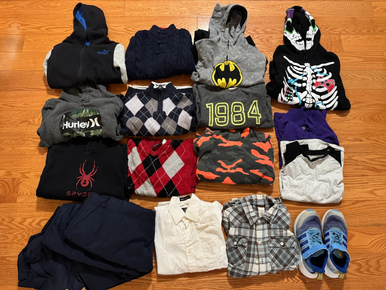 Boys Clothing Bundle Size 7T-8T