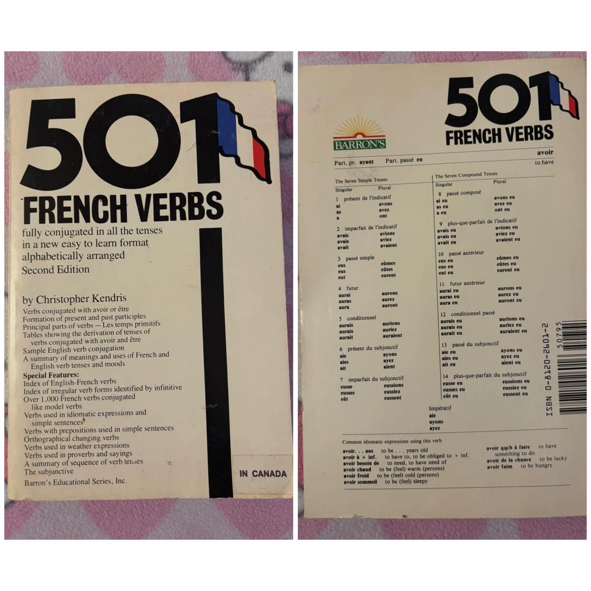 “501 French Verbs” by Christopher Kendris