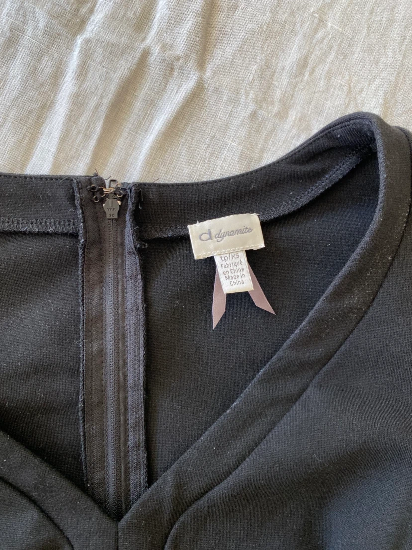 Dynamite Women’s Black Bodycon Dress (XS) - photo 3