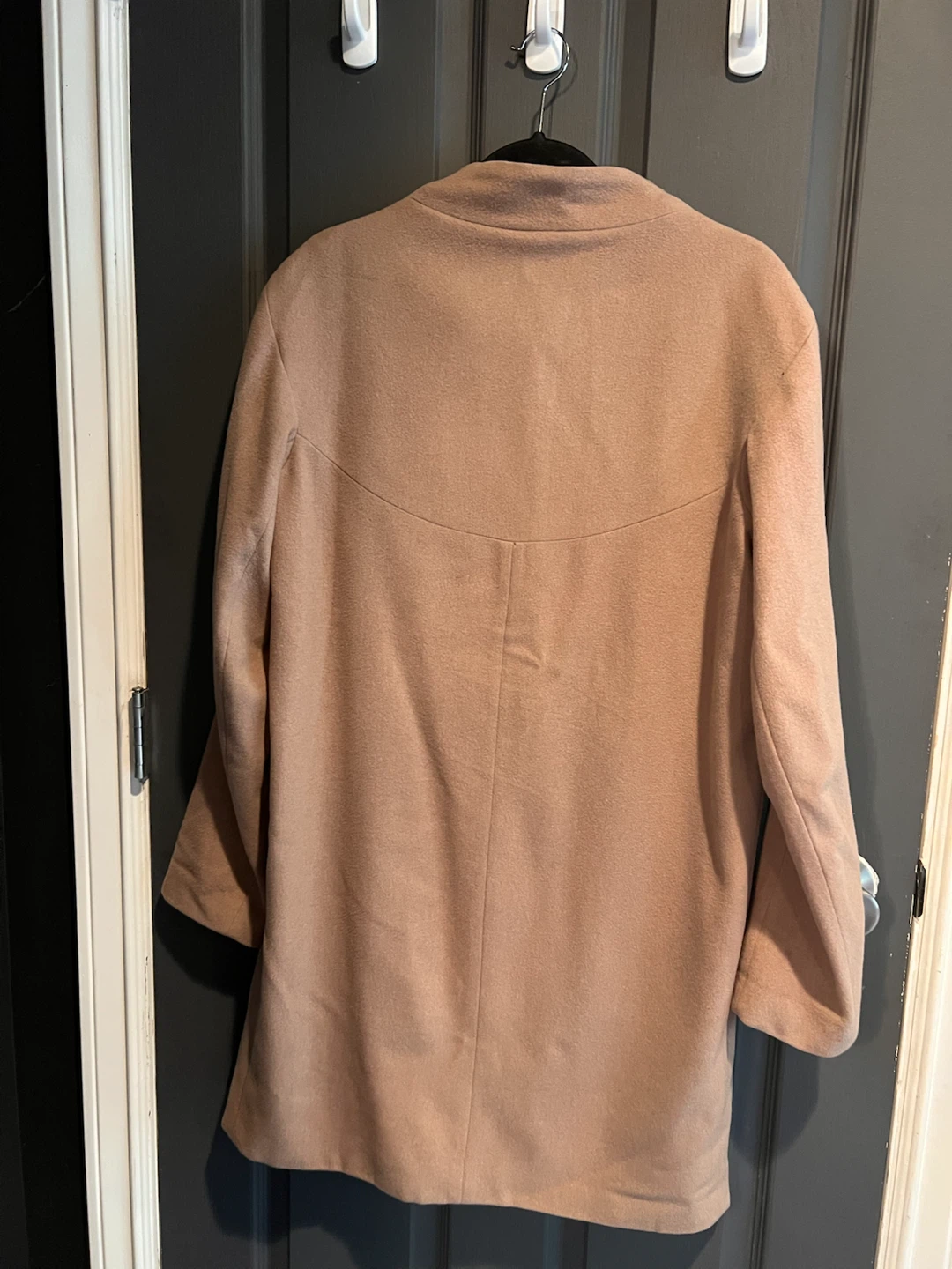 Obakki Tan Wool-Blend Coat - photo 2