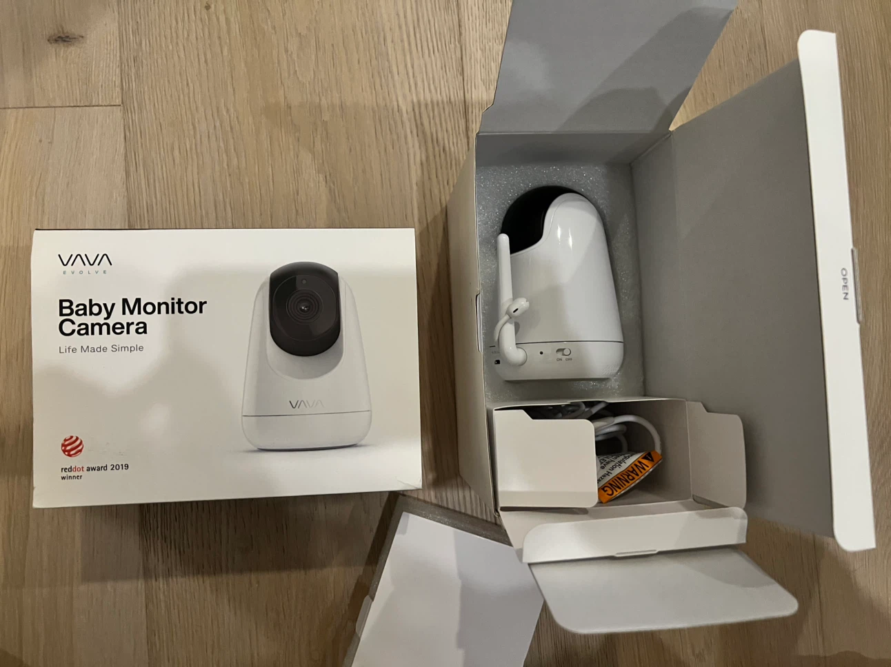 VAVA VA-IH006 720P Baby Monitor Camera - photo 2