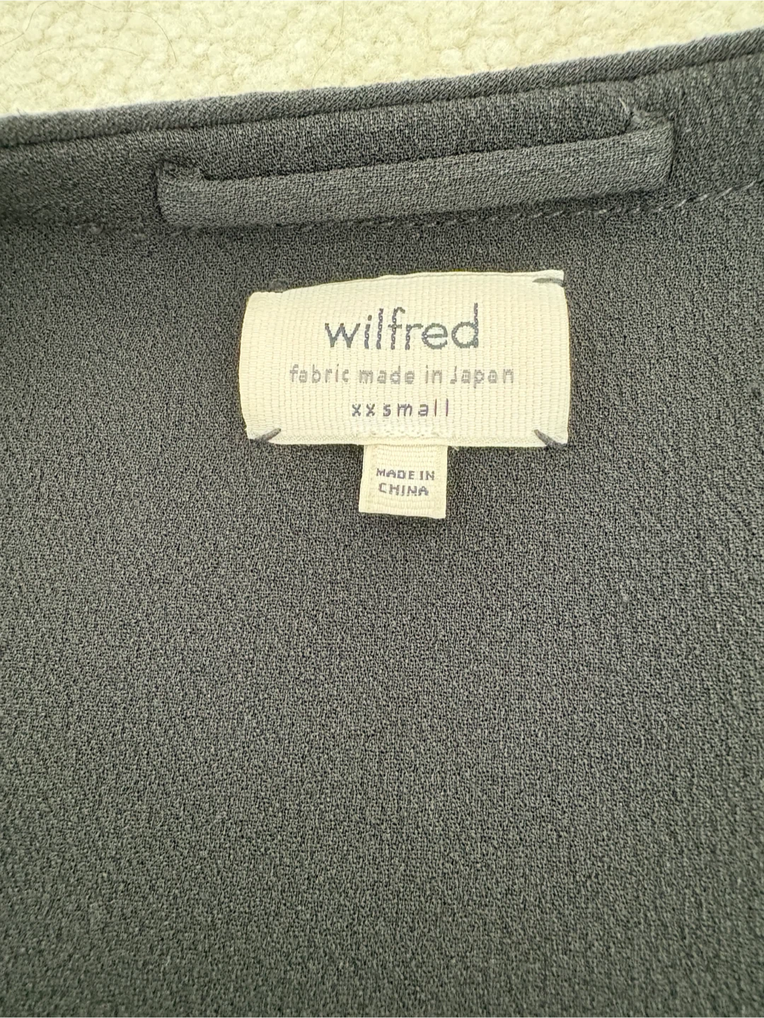 Wilfred black trench coat XXS from Aritzia - photo 5