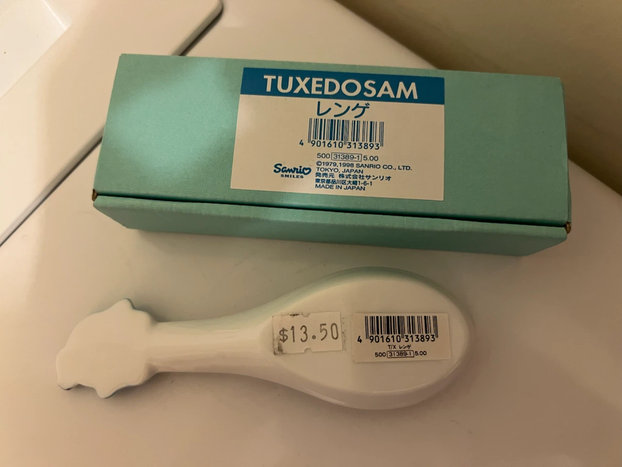 Sanrio Tuxedosam Ceramic Asian Soup Spoon - photo 2